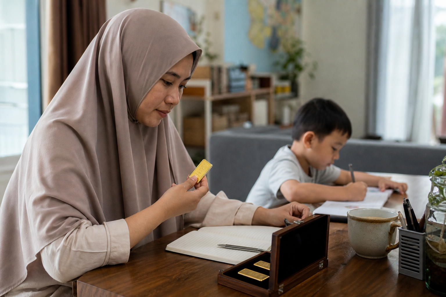 Cara Menyisihkan Emas untuk Pendidikan Anak Tanpa Mengganggu Uang Bulanan
