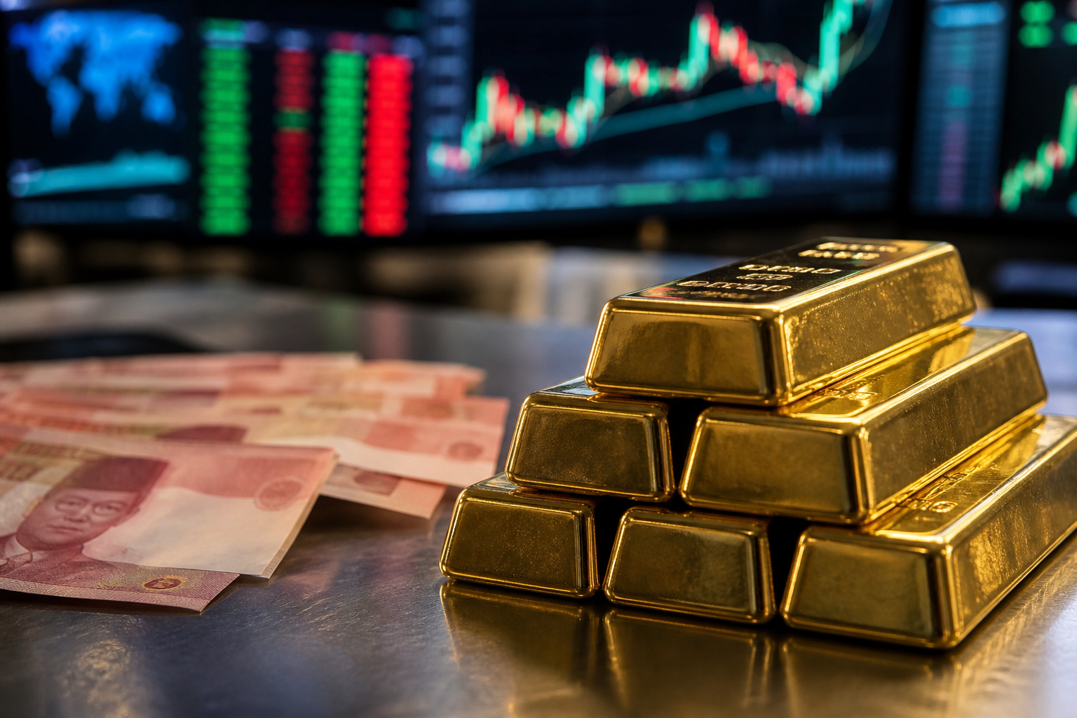 Commodities Firm, Rupiah Under Pressure: What It Means for Gold Prices in Indonesia