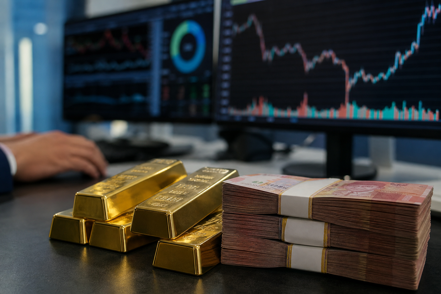Rupiah Melemah dan BI-Rate Naik: Membaca Dampaknya bagi Harga Emas Rupiah
